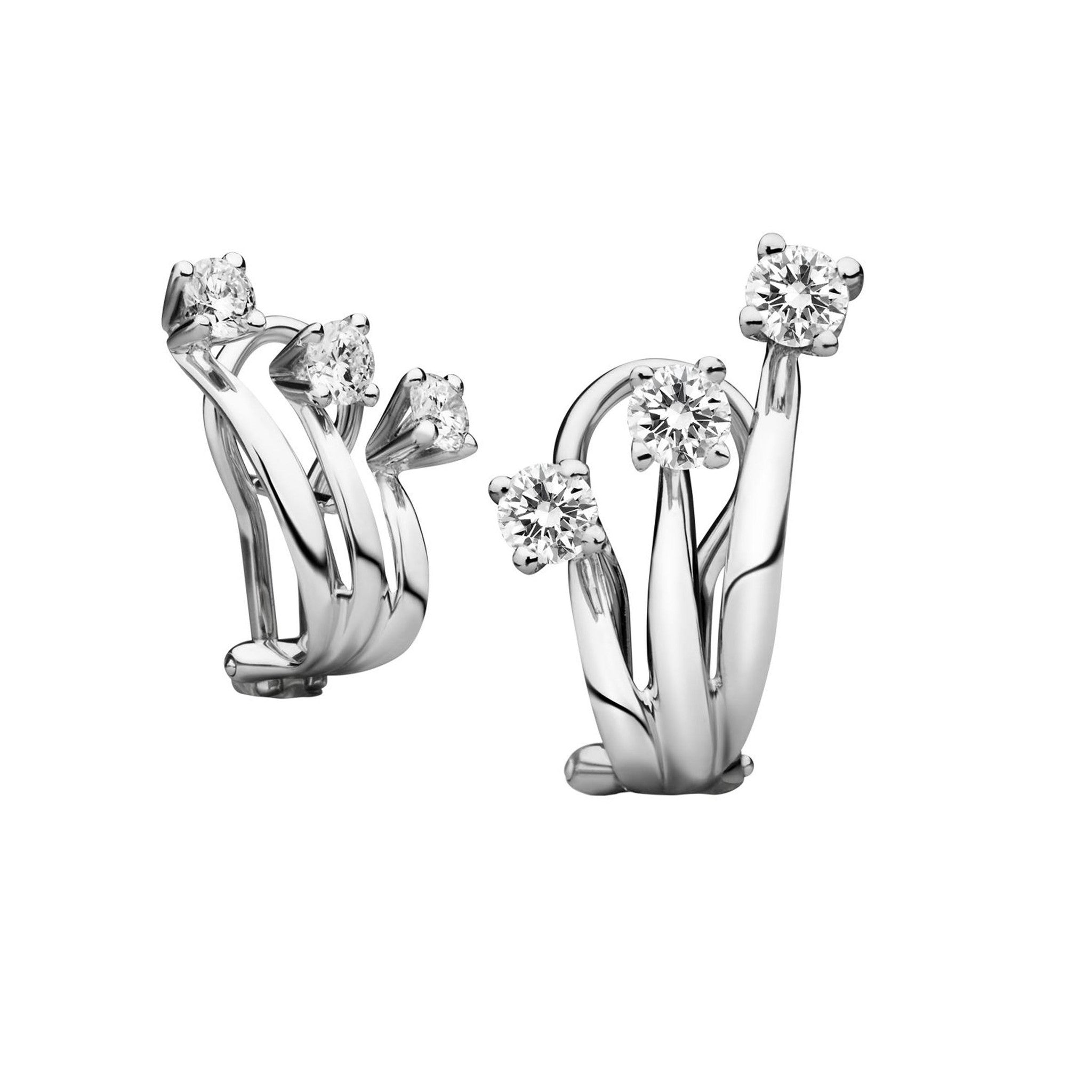 Orecchini con Diamanti Eternity - zq796/O045 Recarlo