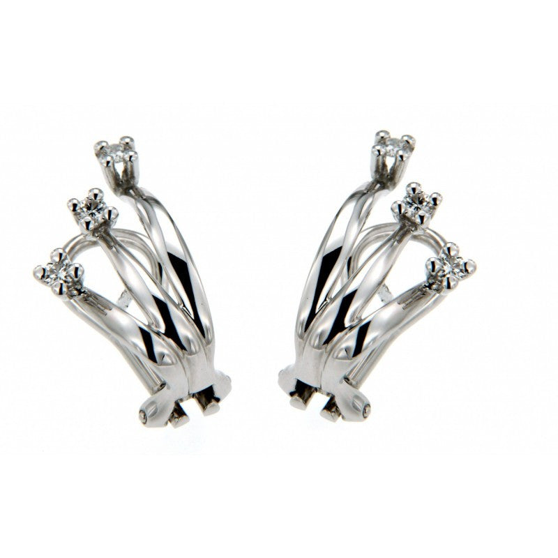 Orecchini con Diamanti Eternity - zq796/O045 Recarlo