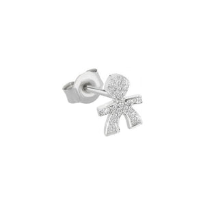 Orecchino-Maschietto-Le-Briciole-Pavé-Oro-Bianco-LBB311---Le-Bebè