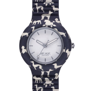 Orologio Bambino Animal Addicted Cani Nero HWU0866 Hip Hop