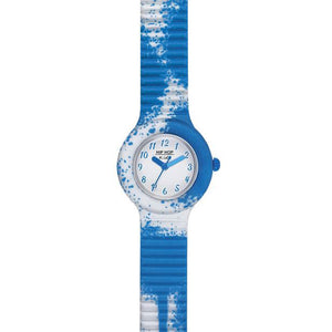 Orologio Bambino Kids Fun Blue Paint HWU1126 Hip Hop