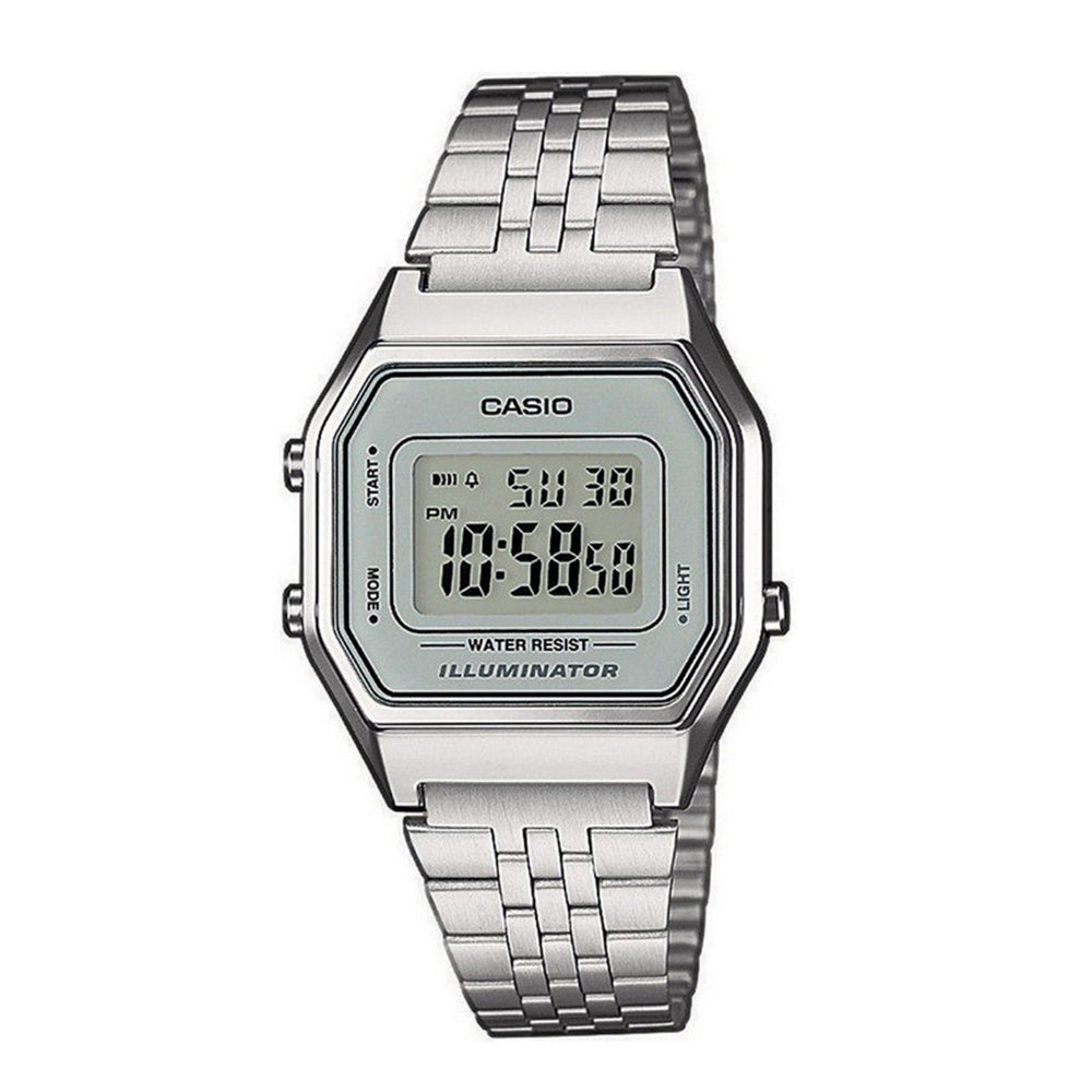 Orologio Casio Vintage Digitale Bianco Unisex