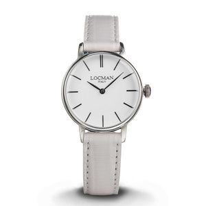 Orologio Donna Acciaio 1960 Bianco Locman