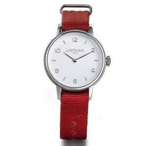 Orologio Donna Acciaio 1960 Rosso Locman