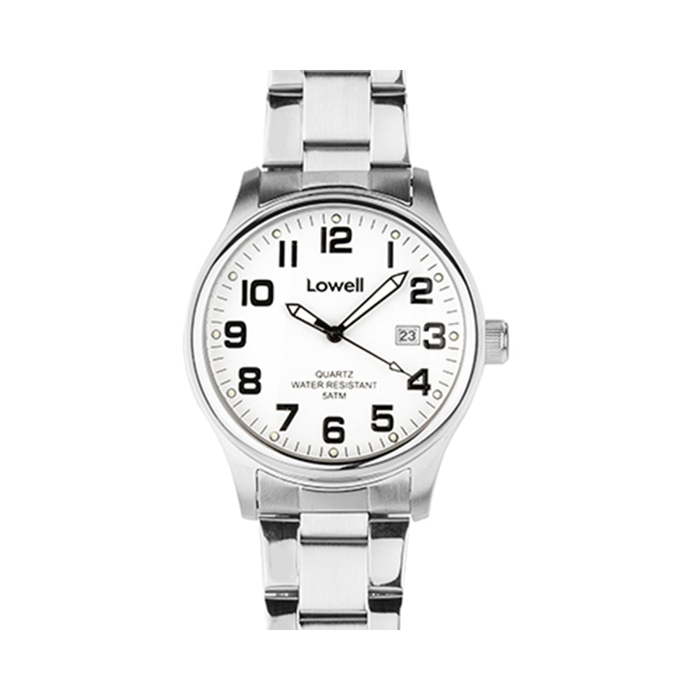 Orologio Donna Acciaio Bianco Lowell