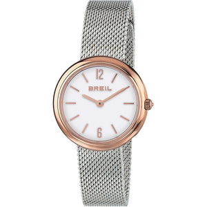 Orologio Donna Acciaio Iris Silver e Rose Breil
