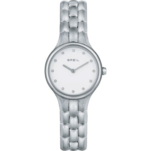 Orologio Donna Acciaio Ivy Bianco con Cristalli Breil