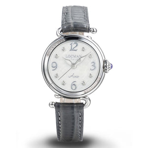 Orologio Donna Amo Grigio con Diamanti Locman