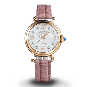 Orologio Donna Amo Rosa Gold Rose con Diamanti Locman