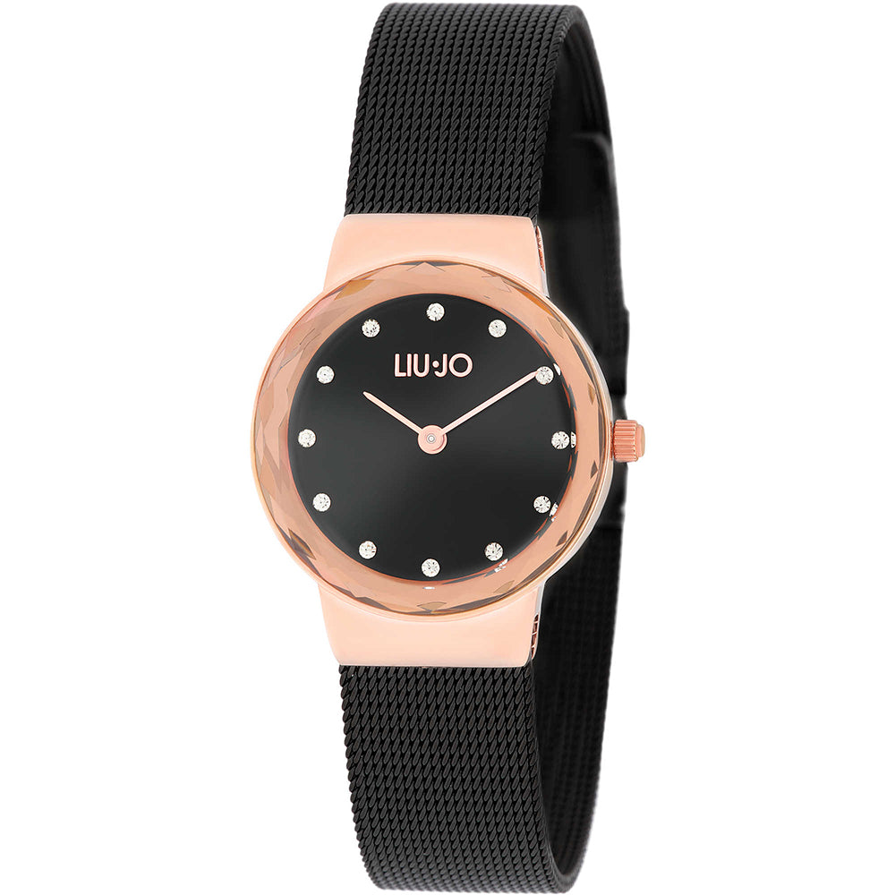 Orologio Donna Aurora Nero Rose Liu Jo Luxury