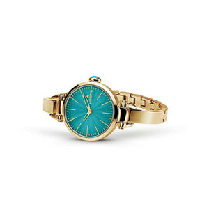 Orologio Donna B.Jolie Gold Turchese 2517LGS-07 - Hoops