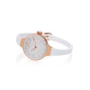 Orologio Donna Chérie Diamond 160 Rose Gold Bianco Hoops