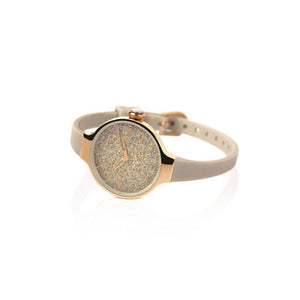 Orologio Donna Chérie Glitter Gold Grigio 2483LHRG-03 - Hoops 