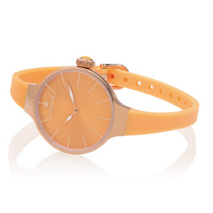 Orologio Donna Chérie Gold Arancione 2583L-RG06 - Hoops   