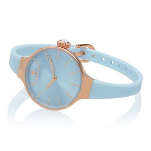 Orologio Donna Chérie Gold Azzurro 2583L-RG03 - Hoops   
