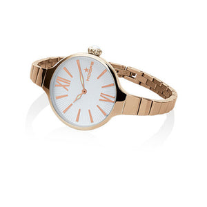 Orologio Donna Chérie Midi Rose Gold Bianco 2570LC-RG02 - Hoops    