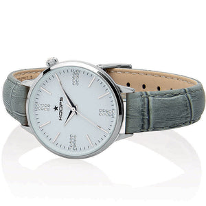 Orologio Donna Classic Chic Bianco e Grigio Hoops