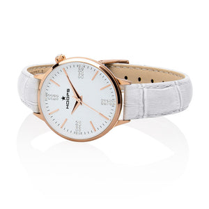 Orologio Donna Classic Chic Rose Bianco e Bianco Hoops