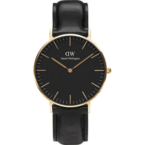 Orologio Donna Classic Sheffield Gold Nero Daniel Wellington