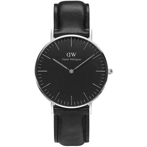 Orologio Donna Classic Silver Nero Daniel Wellington