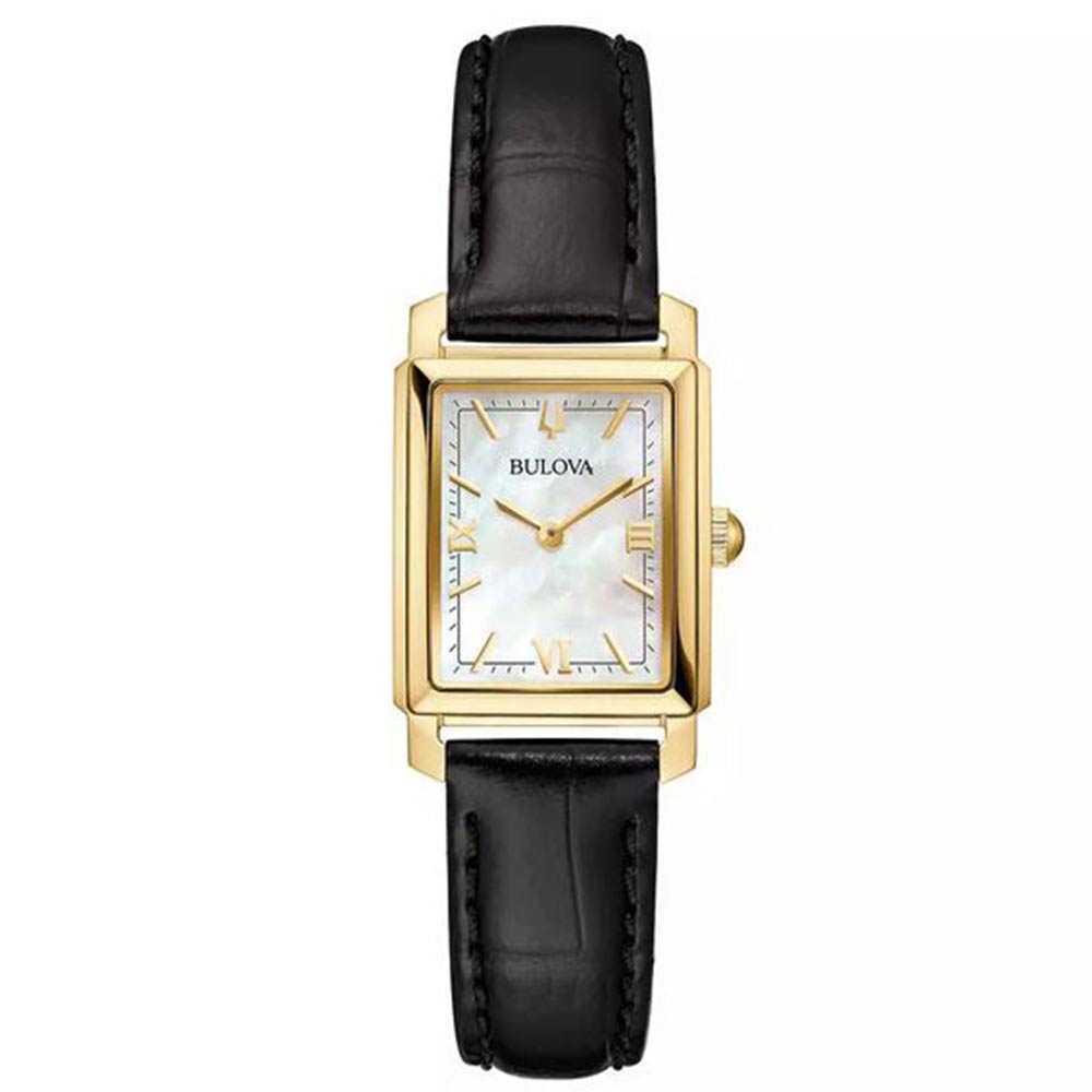 Orologio Donna Classic Sutton Tank Madreperla Gold Bulova