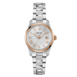 Orologio Donna Classic Wilton Argento Rose Bulova