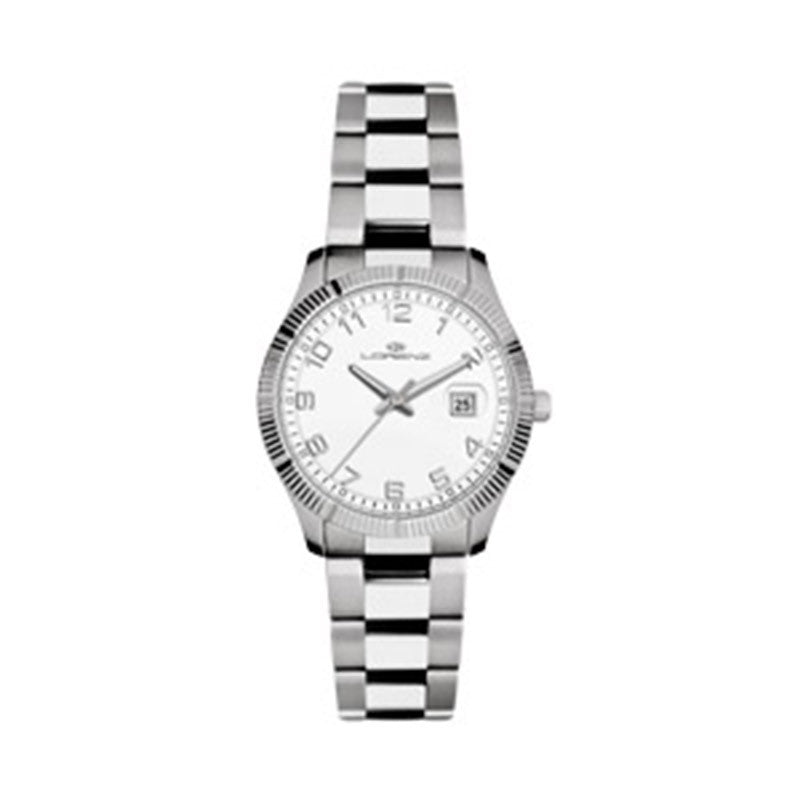 Orologio Donna Classico Ginevra Acciaio Bianco 27066AA - Lorenz