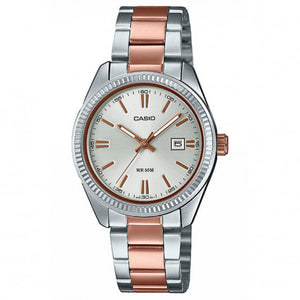 Orologio Donna Collection Silver Bicolor Casio