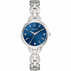 Orologio Donna Diamonds Blu Bulova