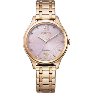 Orologio Donna Eco Drive Lady Of 2020 Rose con Cristalli Citizen