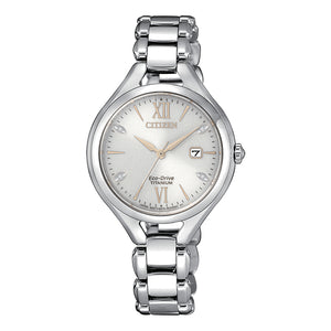 Orologio Donna Eco Drive Lady Silver Collezione L Super Titanio Citizen