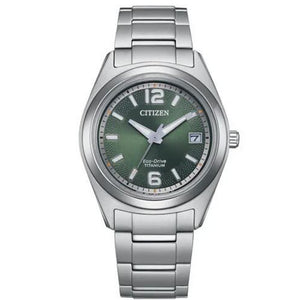 Orologio Donna Eco Drive Lady Super Titanio Verde Citizen