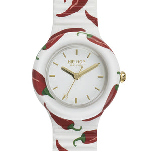 Orologio Donna Estate Italiana Peperoncino HWU0951 Hip Hop
