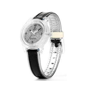 Orologio Donna Grigio Mini Glitter Smile Solar