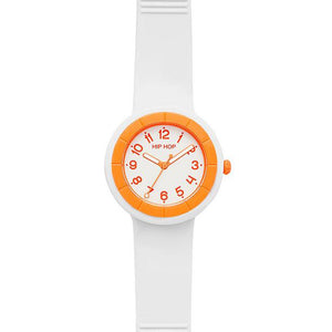 Orologio Donna Hero.Dot Bianco e Arancione HWU1134 Hip Hop