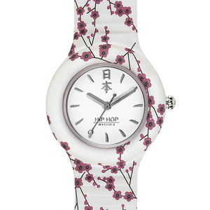 Orologio Donna I Love Japan Bianco HWU0864 Hip Hop