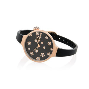 Orologio Donna Icon Stars Nero 2562LS-01 - Hoops  