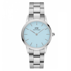 Orologio Donna Iconic Link Azzurro Daniel Wellington