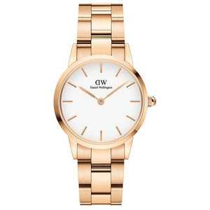 Orologio Donna Iconic Link Rose Bianco Daniel Wellington