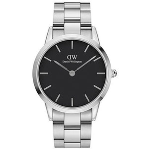 Orologio Uomo Iconic Link Silver Bianco Daniel Wellington