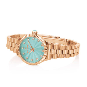 Orologio Donna Luxury Diamonds Rose Gold Tiffany 2569LD-RG09 - Hoops    