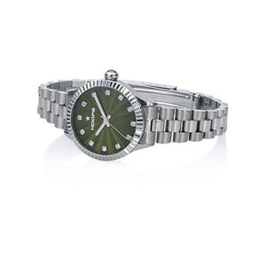 Orologio Donna Luxury Diamonds Verde 2569LD-S04 - Hoops   