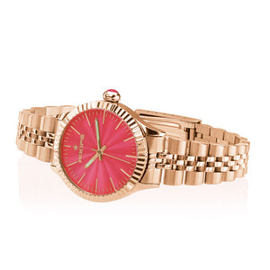 Orologio Donna Luxury Gold Coral 2560LG-11 - Hoops