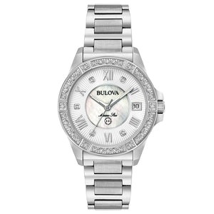 Orologio Donna Marine Star Diamonds Silver Bulova