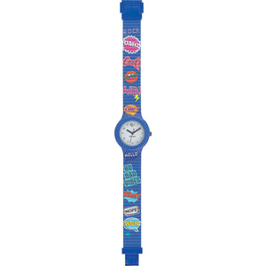 Orologio Donna Patch Blu HWU0796 Hip Hop  