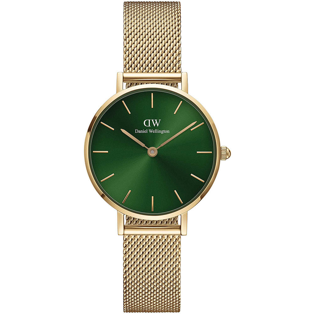 Orologio Donna Petite Unitone Emerald Gold Verde Daniel Wellington