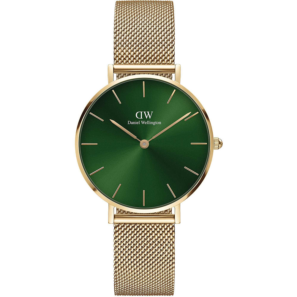 Orologio Donna Petite Unitone Emerald Gold Verde Daniel Wellington