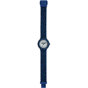 Orologio Donna Pop Jungle Leopardato Blu HWU0934 Hip Hop