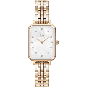 Orologio Donna Quadro Lumine Link Rose Daniel Wellington
