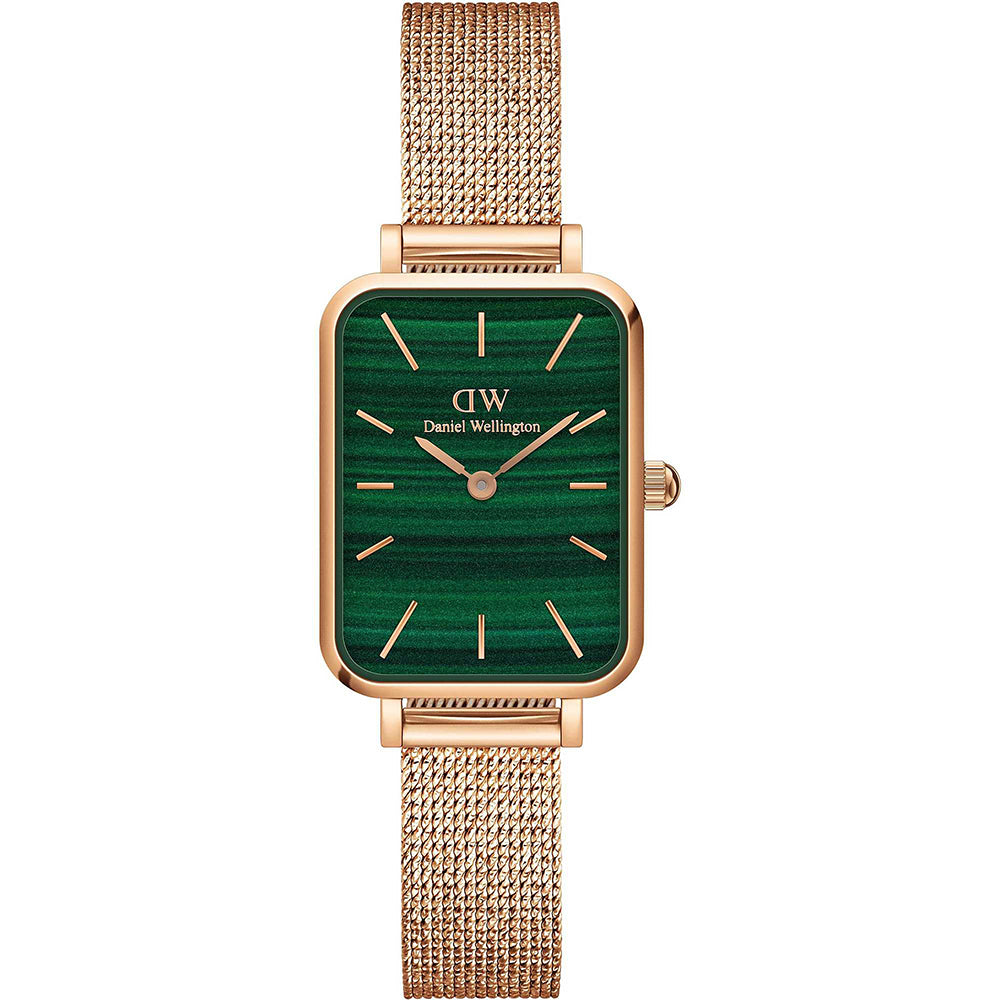 Orologio Donna Quadro Pressed Rose Verde Daniel Wellington